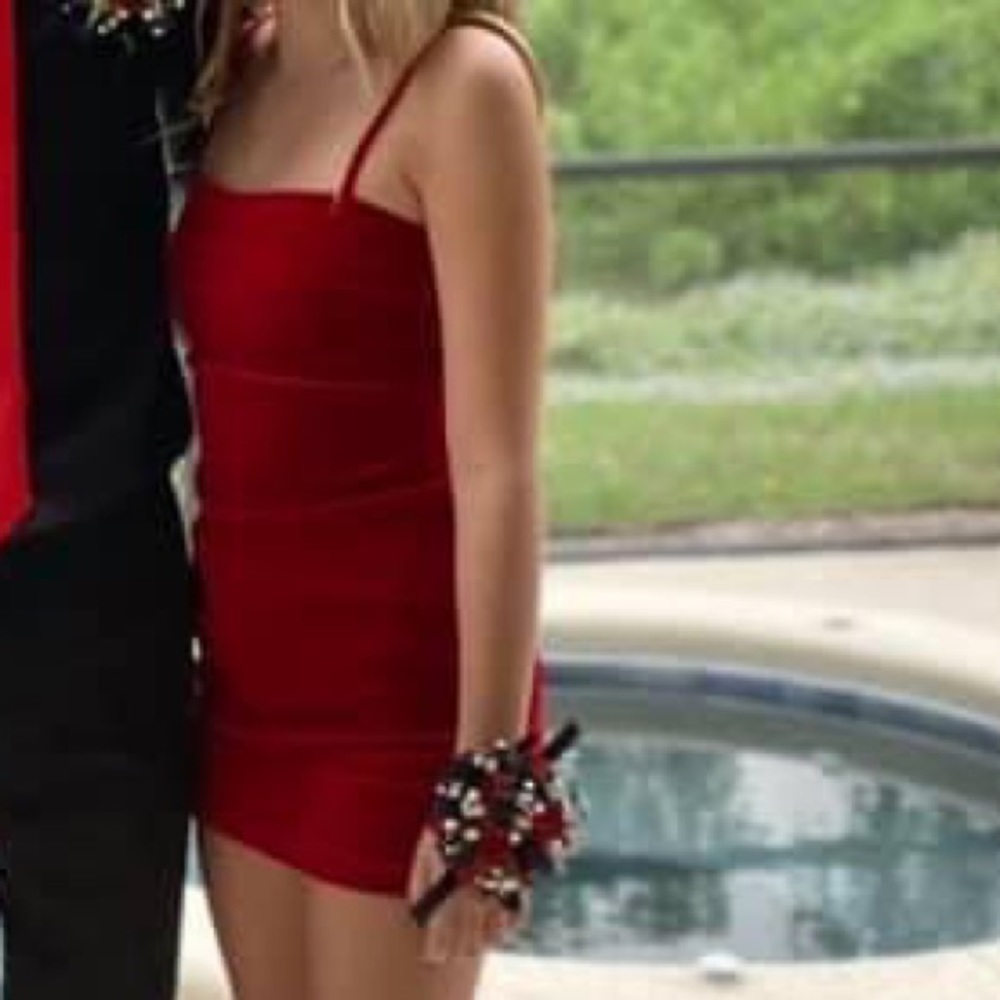 wore once homecoming dress